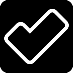 Check Button Tracing Svg Vector, Free Vectors File